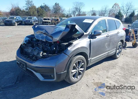 2022 Honda Cr-V Awd Ex from USA, damaged, VIN 7FARW2H58NE044665